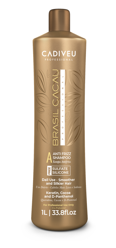CADIVEU - Anti Frizz Sulfate Free, Shampoo 1L